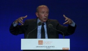 François Bayrou accueille Gérard Collomb, ministre de l'Intérieur - UR2017