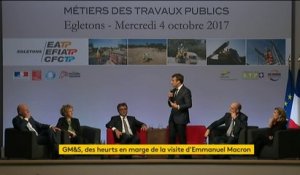 Pour Macron "certains" GM&S "feraient mieux" de chercher des postes "au lieu de foutre le bordel"