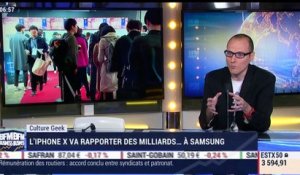 Anthony Morel: L'iPhone X va rapporter des milliards à Samsung - 05/10