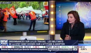 "On est très mécontent des modalités de négociation dans les entreprises qui ne renforcent pas le dialogue social", Véronique Descacq - 05/10