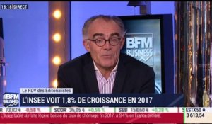 Le Rendez-Vous des Éditorialistes: L'Insee voit 1,8% de croissance en 2017 - 05/10