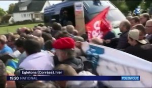 Le "bordel" évoqué par Emmanuel Macron : les salariés de GM&S en colère