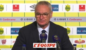 Foot - L1 - Nantes : Ranieri «Bordeaux mérite sa victoire»