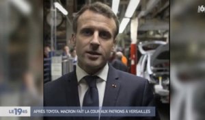 [Zap Actu] E. Macron en visite chez Toyota puis se rend à un Sommet à Versailles ! (23/01/2018)
