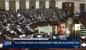 Journée internationale de la Shoah: Yuli Edelstein au Parlement belge aujourd'hui