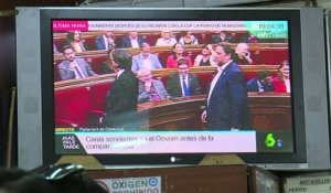 Catalogne: les Madrilènes réagissent au discours de C.Puigdemont
