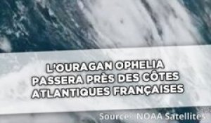 L'ouragan Ophelia passera près des côtes atlantiques françaises