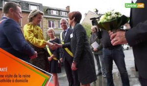 L'Avenir - Visite de la reine Mathilde à l'asbl "Aide et soins à domicile"