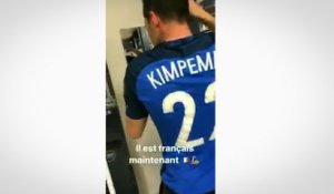 Julian Draxler porte le maillot de l'Equipe de France !