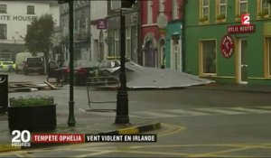 Tempête Ophelia : l'Irlande fait face aux vents violents