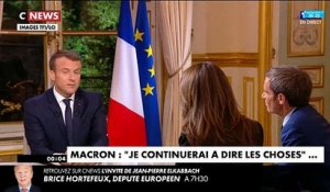 Emmanuel Macron qualifie de "riches" les 3 journalistes face à lui sur TF1