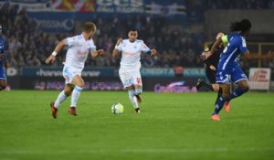 Strasbourg 3-3 OM : le but de Payet (5e)