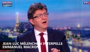 Emmanuel Macron : Jean-Luc Mélenchon le menace et le tutoie en direct sur TF1 (Vidéo)