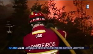 Incendies géants et meurtriers au Portugal et en Espagne