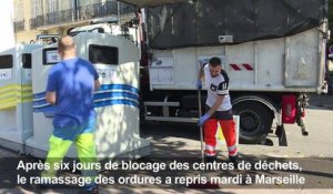 Marseille: le ramassage d'ordures reprend après 6 jours de grève