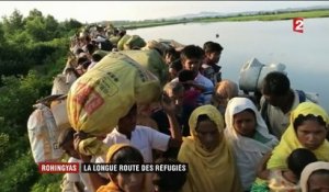 Rohingyas : la longue route des réfugiés