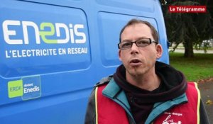 Enedis. Une cinquantaine de salariés en grève à Vannes