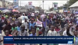 Somalie : des milliers de personnes marchent contre les Shebab