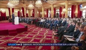 Sécurité : la feuille de route d'Emmanuel Macron