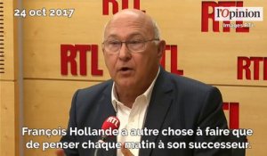Michel Sapin ne digère pas les attaques de Macron contre Hollande: «Inadmissible»