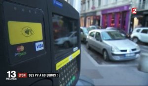 Lyon : des PV à 60 euros pour le stationnement