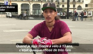 Cyclisme/BMX: Julian Molina, amputé d'une jambe et rider magique