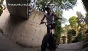 Cyclisme/BMX: Julian Molina, amputé d'une jambe et rider magique
