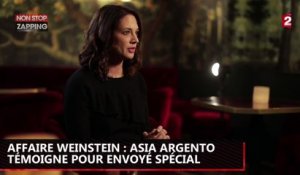 Affaire Harvey Weinstein : Le témoignage choc d’Asia Argento dans Envoyé Spécial (Vidéo)