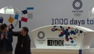 Compte-à-rebours: Tokyo 2020, c'est dans 1000 jours !