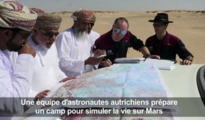 Espace: le désert d'Oman, porte d'entrée de la planète Mars