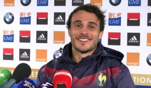 Rugby - XV de France : Nans Ducuing «Trois victoires sur quatre, ça serait déjà très bien»