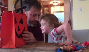 Jimmy Kimmel a mangé tous les bonbons d'Halloween de sa fille