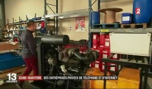 Seine-Maritime : des entreprises privées de téléphone et d'internet