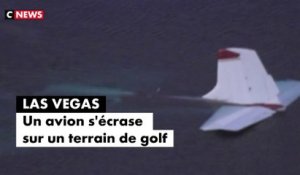 Las Vegas : un avion s'écrase sur un terrain de golf