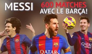 11e j. - Messi va disputer son 600e match