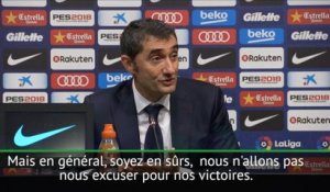 11e j : Barcelone - La leçon de football de Valverde