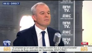 François de Rugy: "Une personne condamnée ne pourra pas revenir en politique"