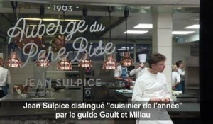 Jean Sulpice, "cuisinier de l’année" du guide Gault Et Millau