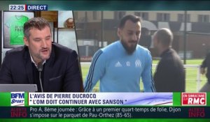 Ducrocq : "L’OM doit continuer avec Sanson"