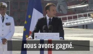 Emmanuel Macron : A Raqqa, "nous avons gagné"
