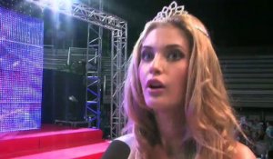 La réaction de Laetizia Giovannelli, élue Miss provence 2013