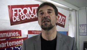 L'interview de Vincent Lemassu, candidat Front de Gauche dans le canton d'Istres.