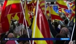 Crise en Catalogne : Mariano Rajoy à Barcelone