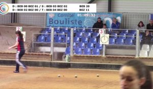 Quatrième tour, Club Elite Féminin, J4, Bourg-en-Bresse contre Béziers, novembre 2017