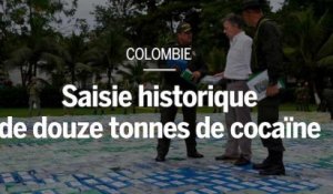 Colombie : saisie historique de douze tonnes de cocaïne