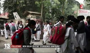 Pollution : New Delhi en état "d'urgence sanitaire"