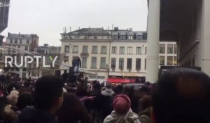 Le Tournage d'un clip de rap tourne en émeute à Bruxelles par le rappeur Vargasss 92