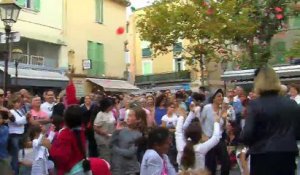 Une inauguration "artistique", passage de relais symbolique entre les deux maisons