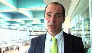 L'interview de Loïc Chovelon, chef du service promotion de l'aéroport.