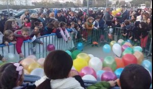 Montélimar : un lâcher de ballons pour les droits de l’enfant